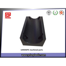 Black UHMWPE Machined Parts by CNC